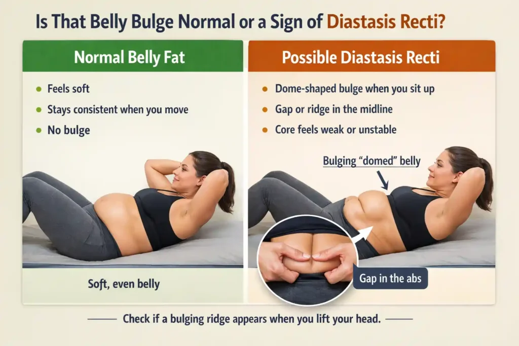 Is That Belly Bulge Normal or a Sign of Diastasis Recti Marlow