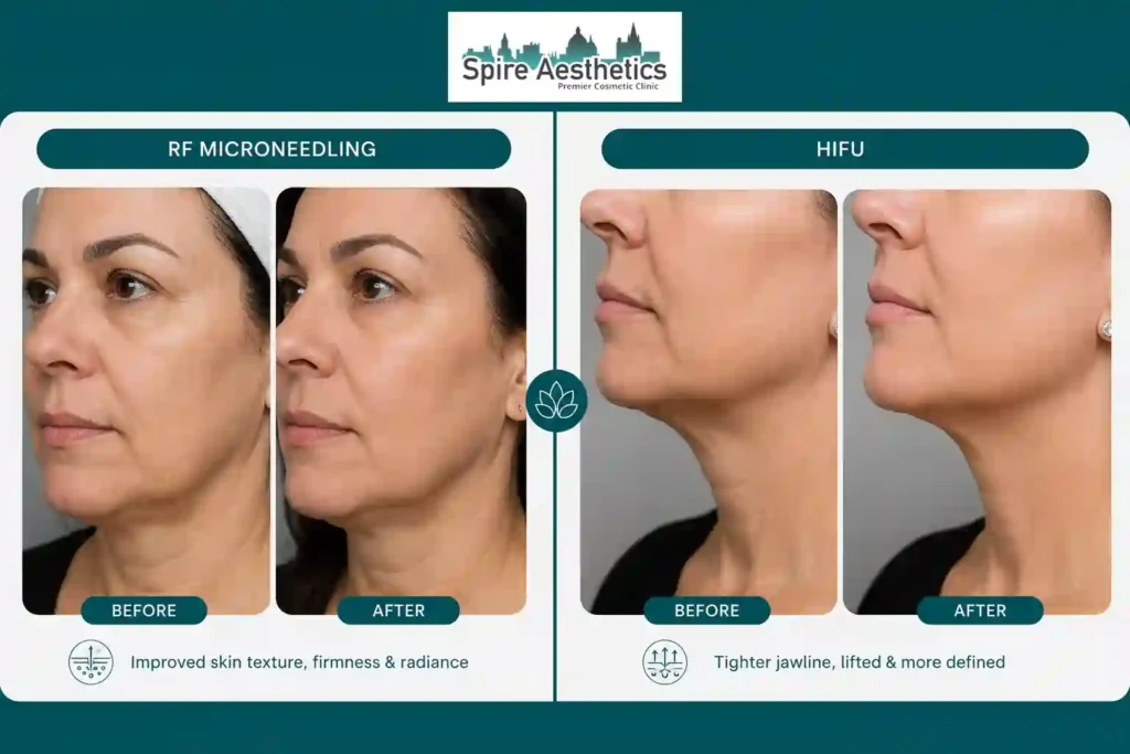 Can RF Microneedling and HIFU Be Combined Marlow?
