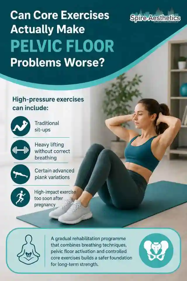Can Strengthening Your Core Alone Actually Make Pelvic Floor Problems Worse Marlow?